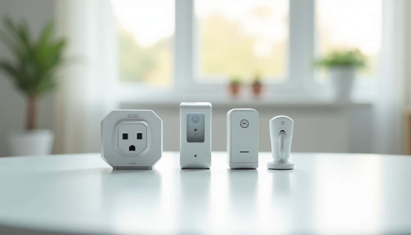 Comparatif visuel des différents types de bornes électriques pour particuliers: prise renforcée, Wallbox, station DC