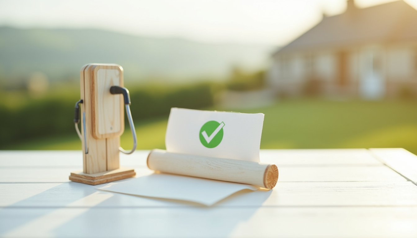 Devis détaillé pour l'installation d'une borne de recharge à Rospez, avec mention de la certification IRVE