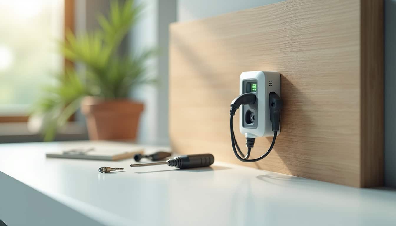 Devis détaillé pour l'installation d'une borne électrique à Saint-Vaast-la-Hougue