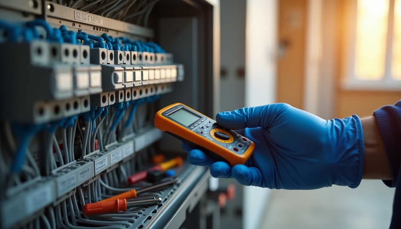 Diagnostic électrique d'un tableau domestique avant installation d'une borne de recharge à Puttelange-lès-Thionville