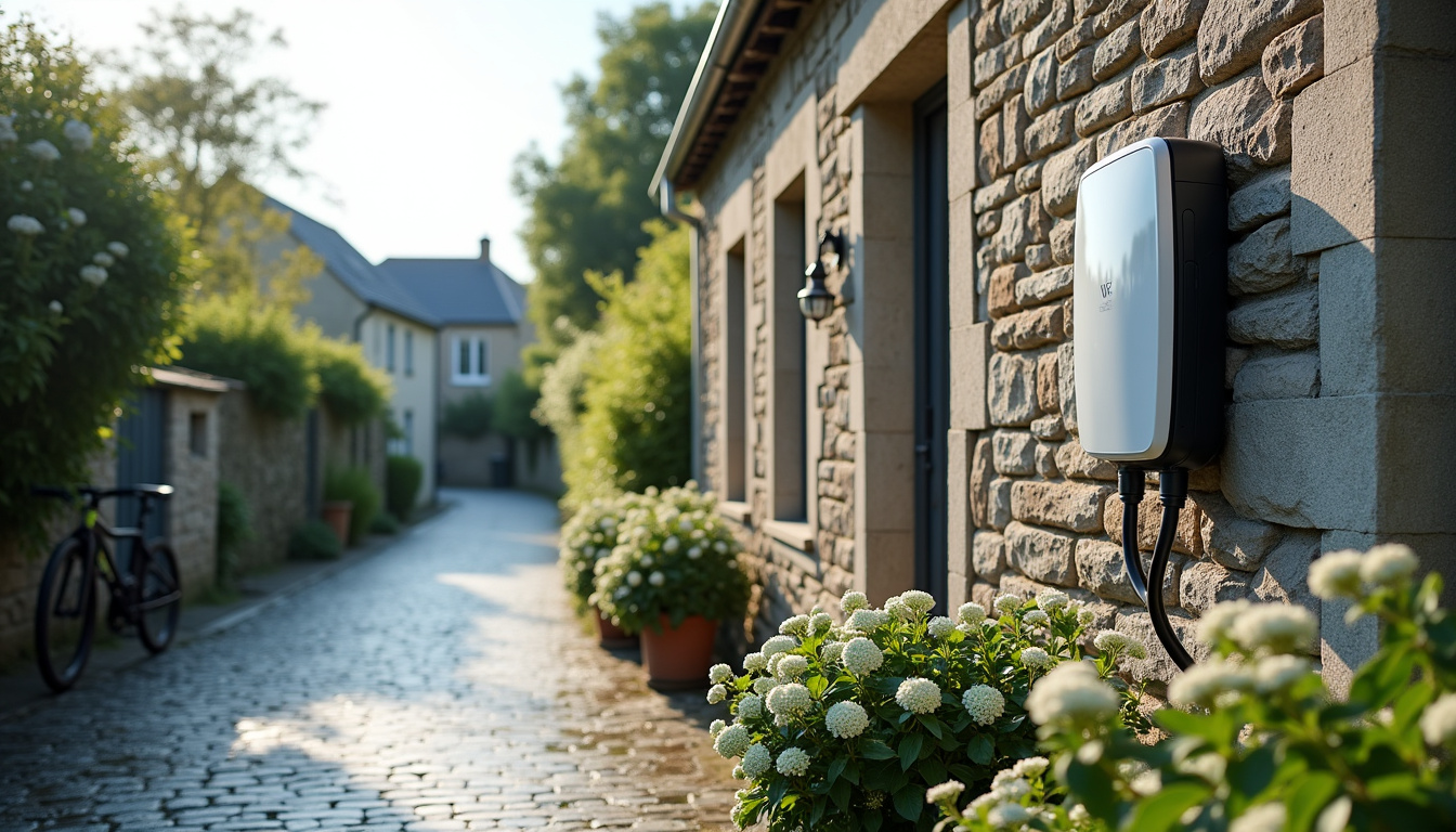 Différents modèles de bornes de recharge électrique pour voitures à Saint-Thégonnec Loc-Eguiner