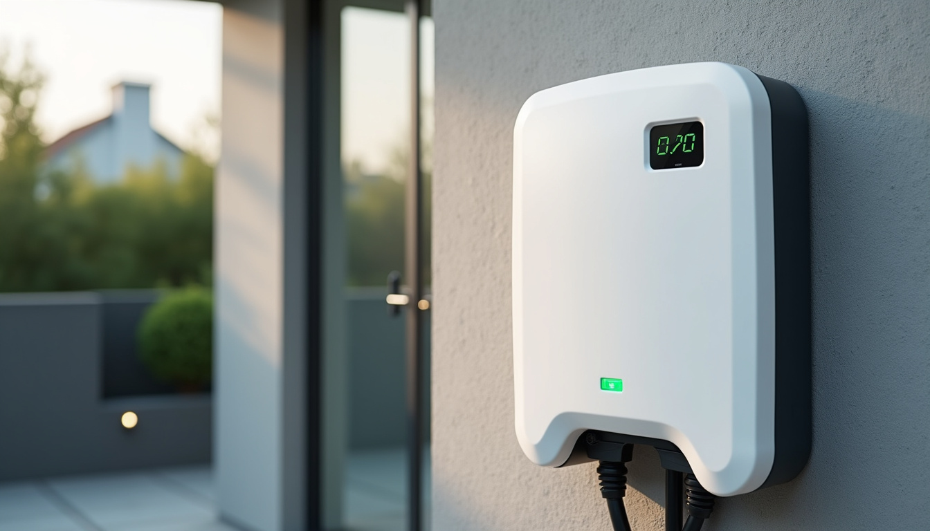 Différents modèles de bornes de recharge murales pour véhicules électriques