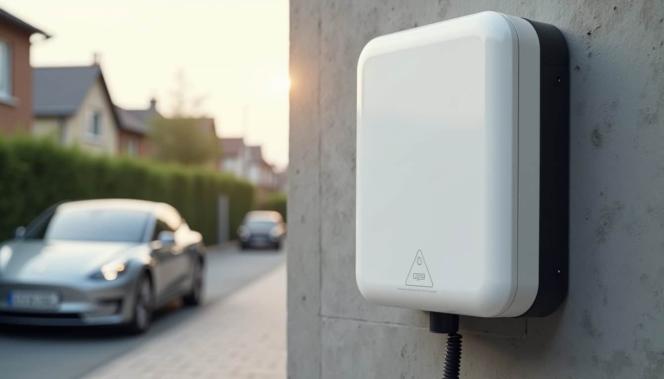 Différents modèles de bornes de recharge murales pour voitures électriques