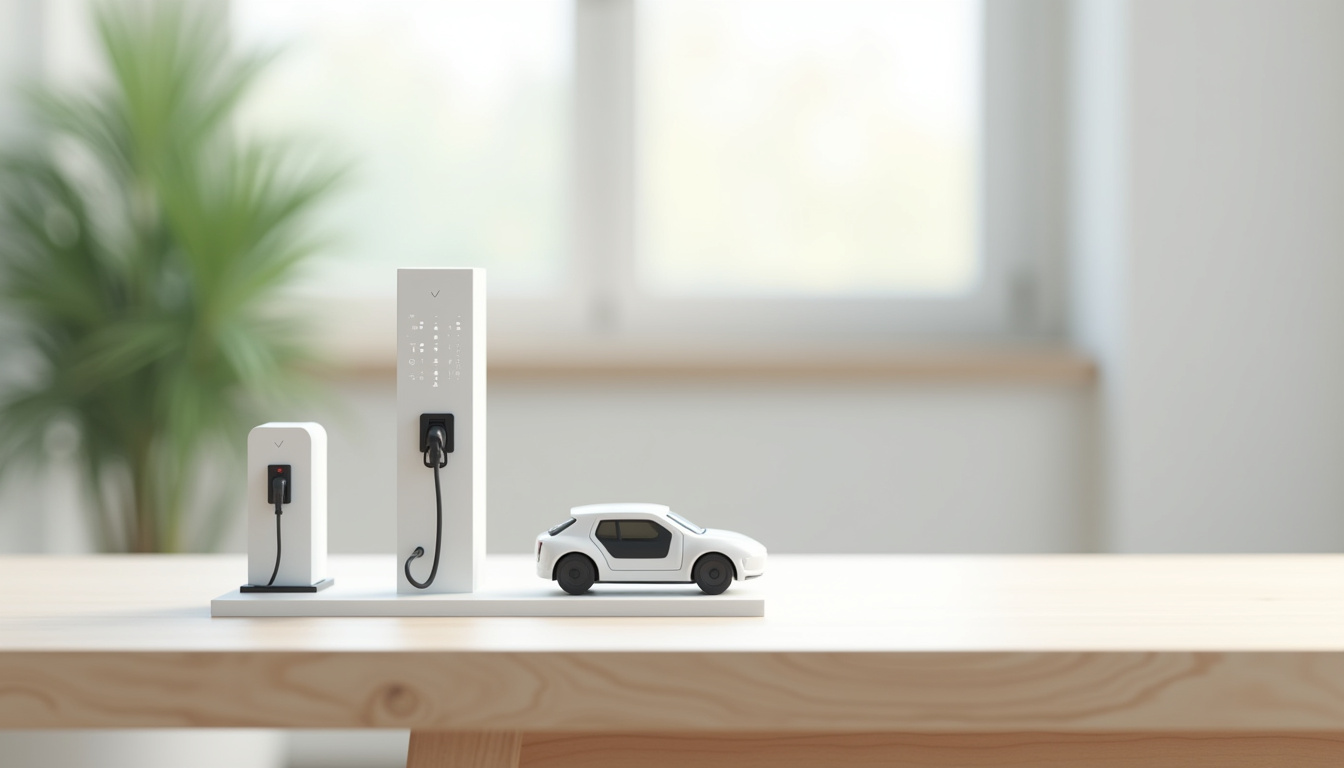 Différents modèles de bornes de recharge pour véhicules électriques