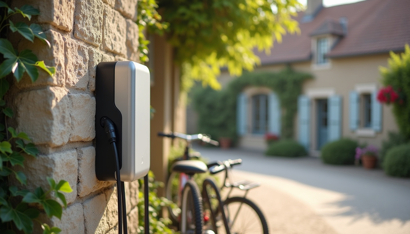 Différents modèles de bornes électriques installées à Tonnay-Boutonne