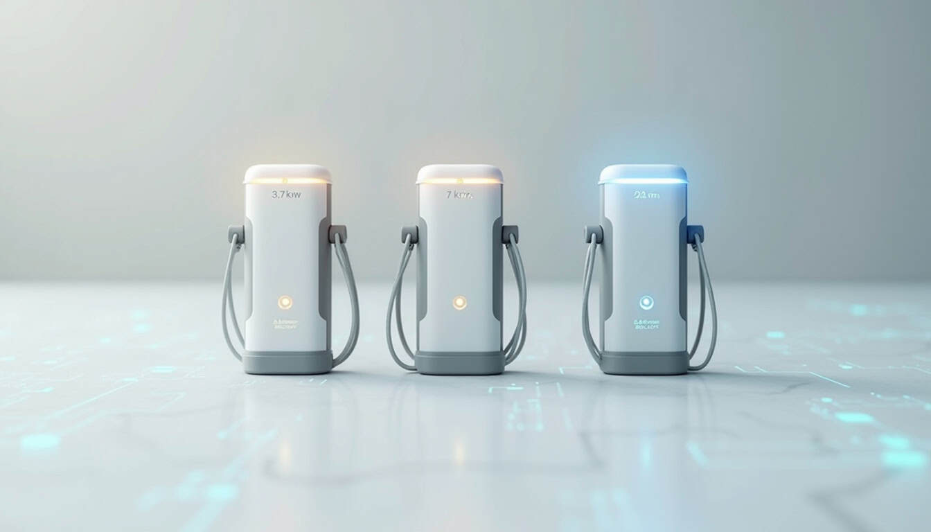 Différents modèles de bornes électriques selon leur puissance