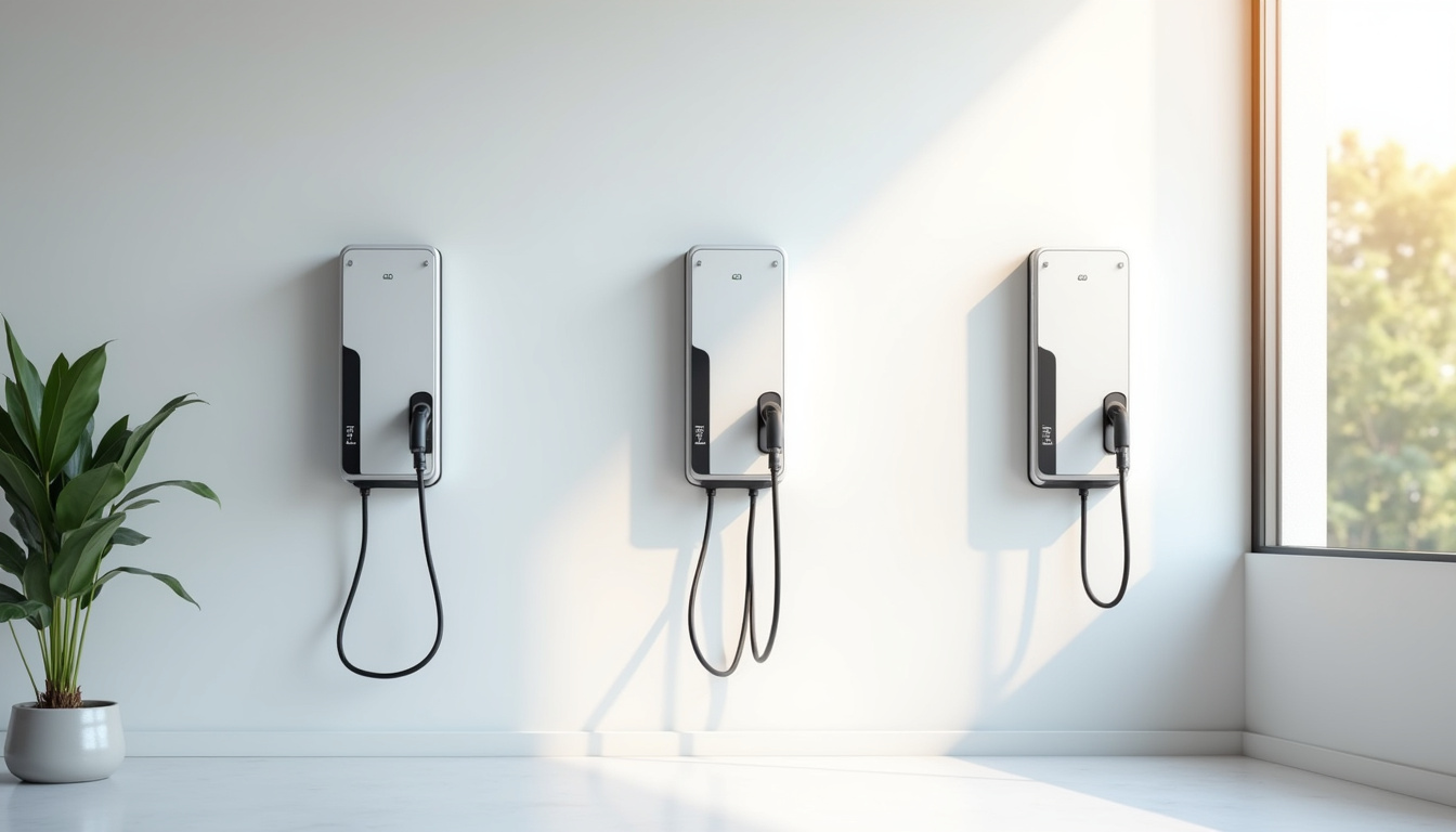 Différents modèles de wallbox pour recharge de voiture électrique