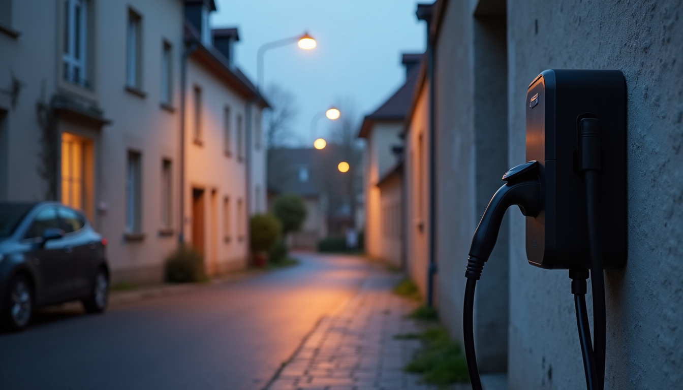 Différents types de bornes de recharge électrique installées à Barjouville
