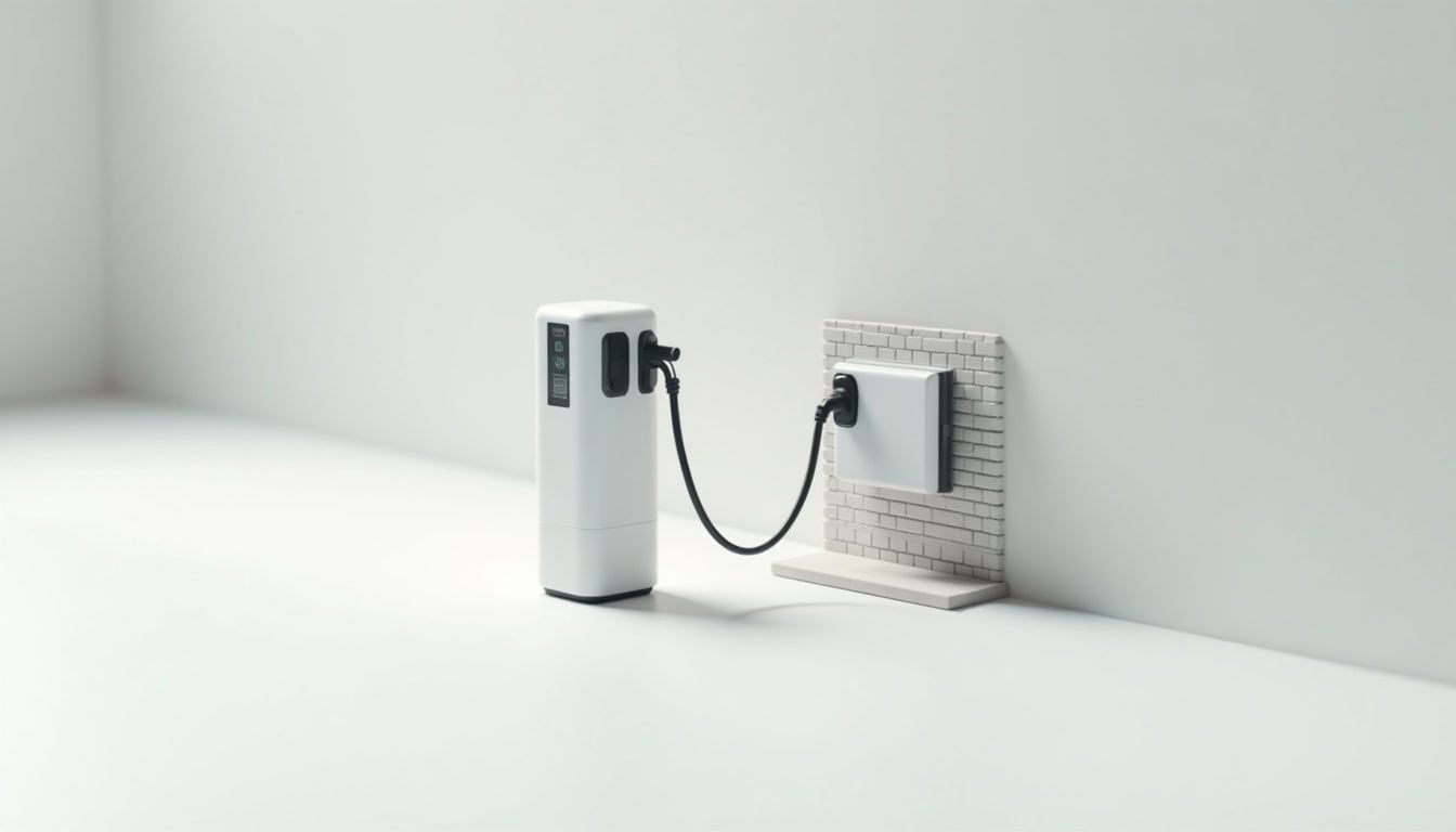 Différents types de bornes de recharge électrique installées à Briollay