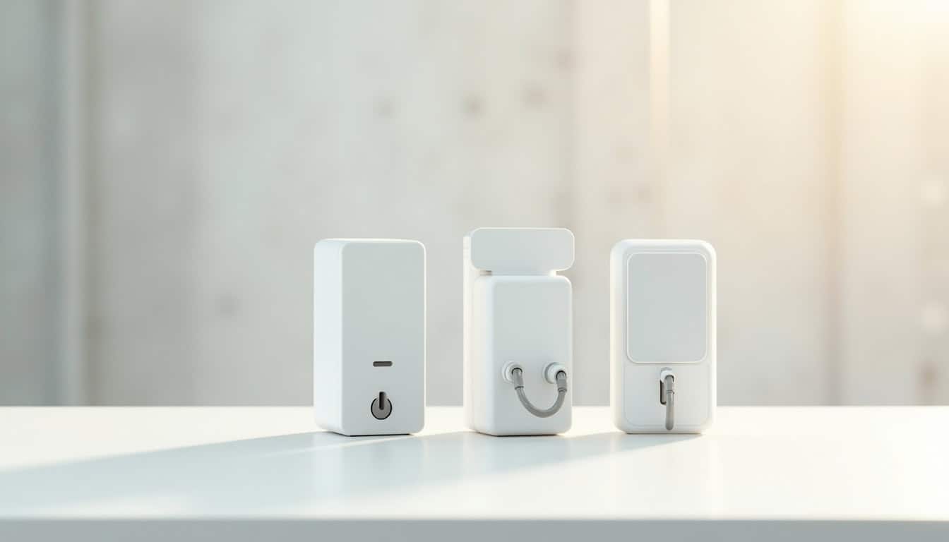 Différents types de bornes de recharge électrique installées à Prades: wallbox, prise renforcée et borne rapide