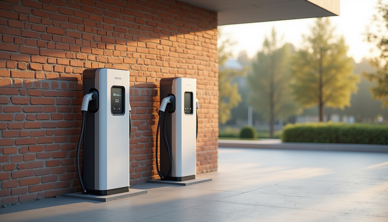 Différents types de bornes de recharge électrique installées en extérieur et en garage