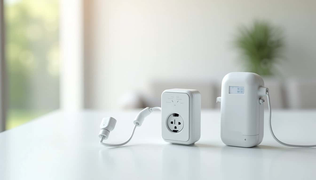 Différents types de bornes de recharge électrique: wallbox, prise renforcée, borne intelligente