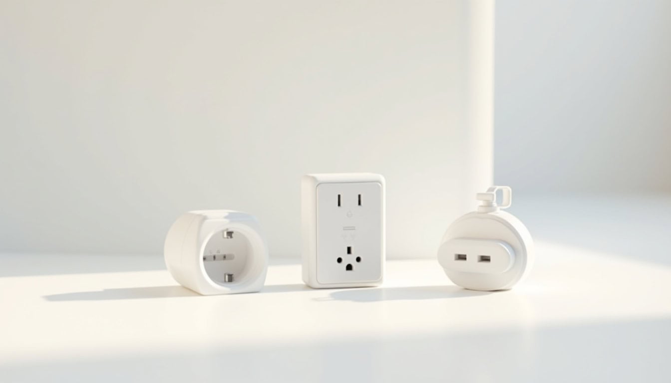 Différents types de bornes de recharge électrique: Wallbox, prise renforcée et connecteur