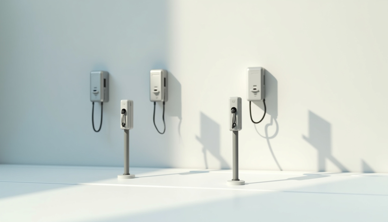 Différents types de bornes de recharge installées à Saint-Joseph