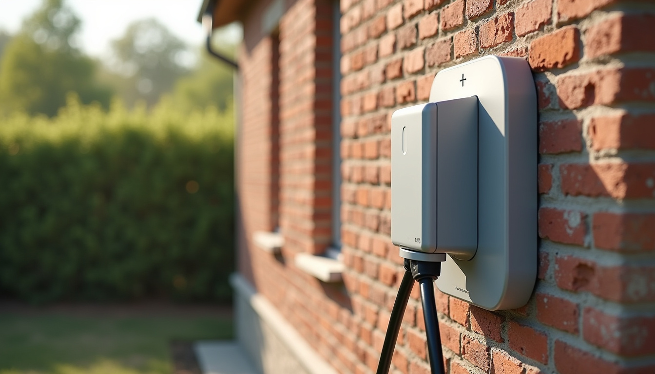 Différents types de bornes électriques installées dans une maison individuelle à Saint-Antoine-la-Forêt