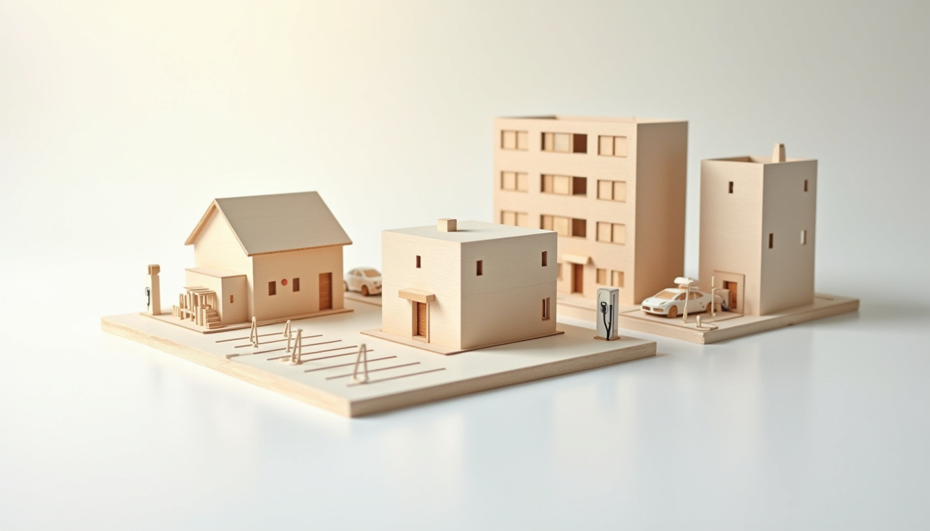 Différents types d'installation de borne électrique à Montussan: maison, copropriété, entreprise