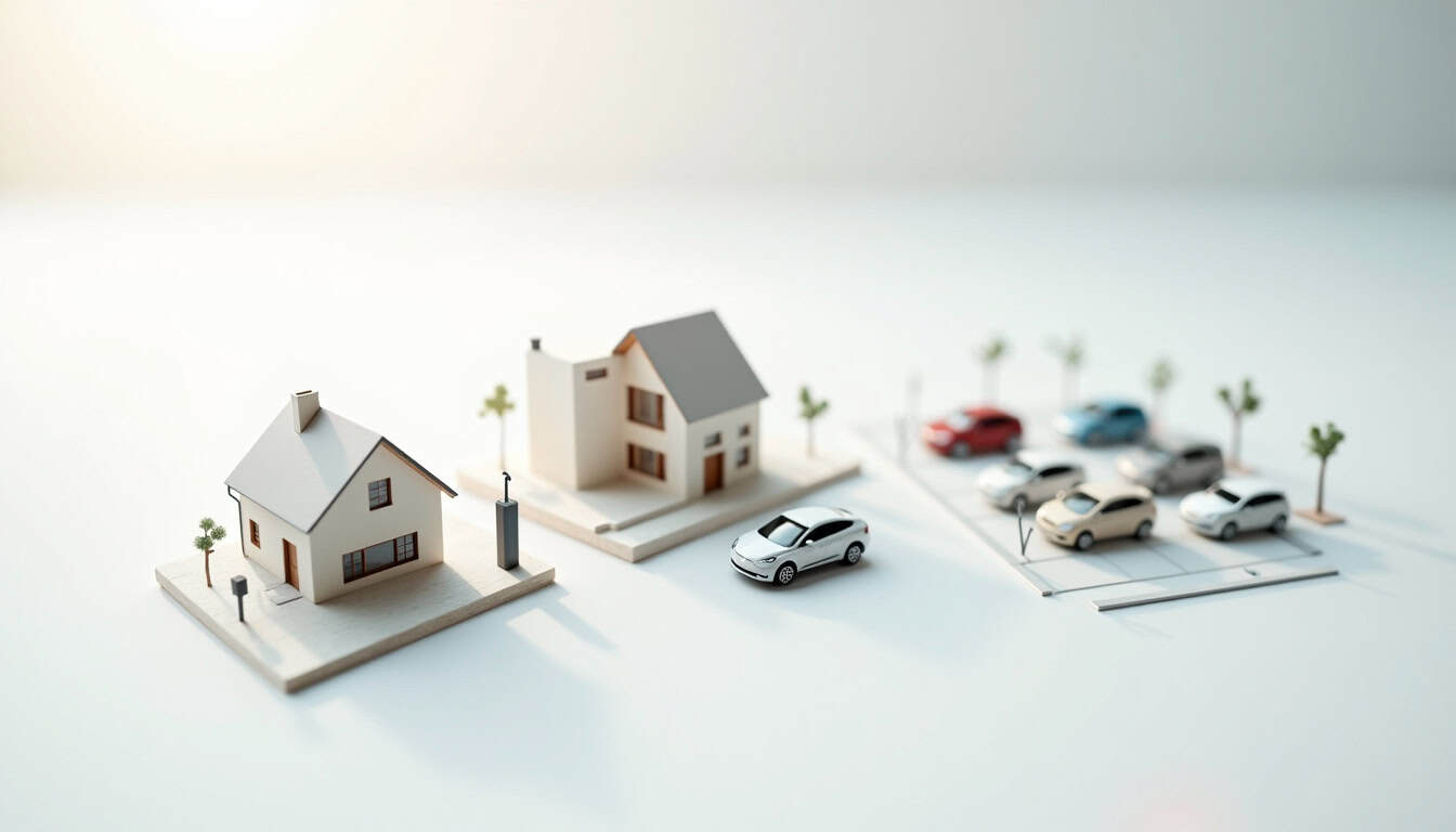 Différents types d'installations de bornes électriques: à domicile, en copropriété, et sur un parking d'entreprise à Kani-Kéli
