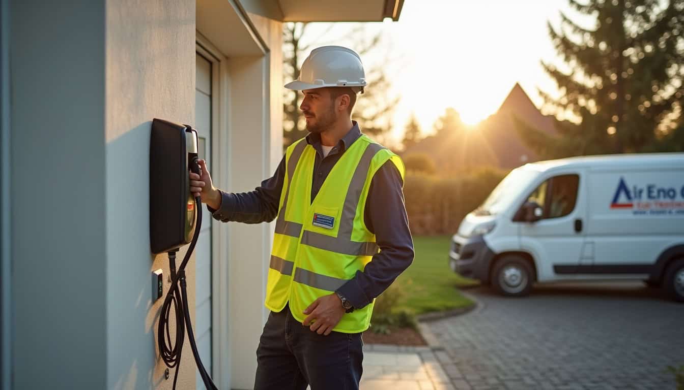 Électricien IRVE certifié intervenant pour l'installation d'une borne à domicile à Xertigny