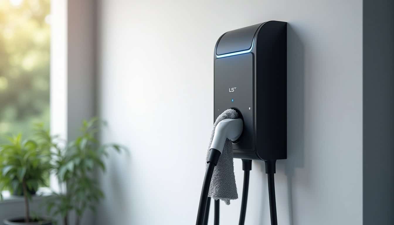 Entretien courant d'une borne de recharge électrique à Rieumes: nettoyage et vérification visuelle