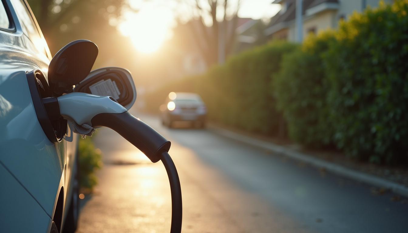 Entretien d'une borne de recharge électrique à Rospez, avec un chiffon sec et sans produit chimique