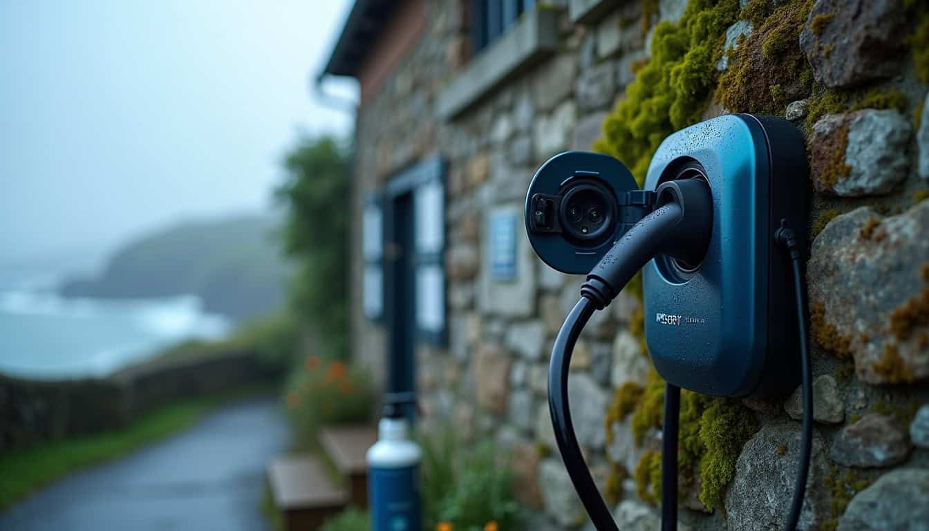Entretien et nettoyage d'une borne de recharge électrique à Trédrez-Locquémeau