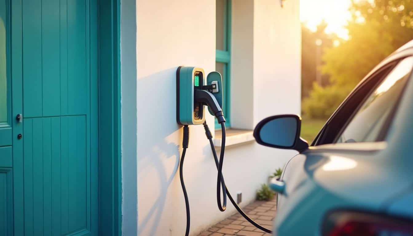 Étapes d'installation d'une borne de recharge électrique à Mamoudzou