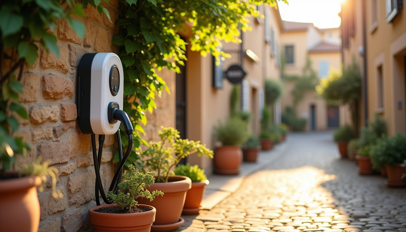 Étapes du processus d'installation d'une borne de recharge électrique à Sarlat-la-Canéda