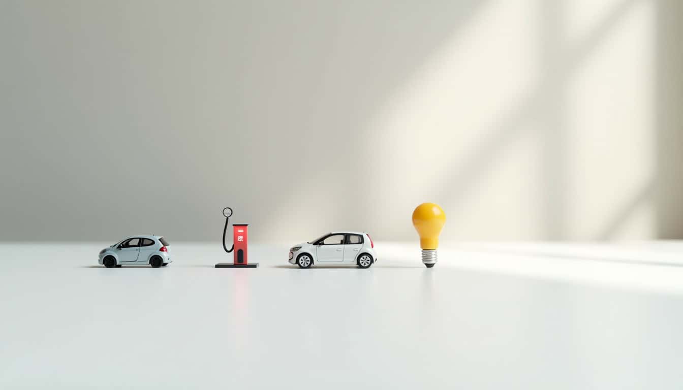 Illustration des étapes d’installation d’une borne de recharge électrique: diagnostic, pose, mise en service