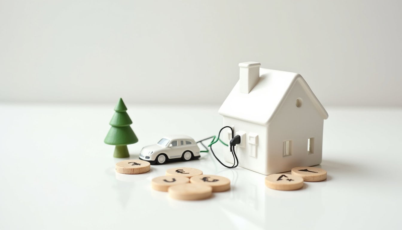 Infographie des aides financières pour l'installation d'une borne de recharge électrique