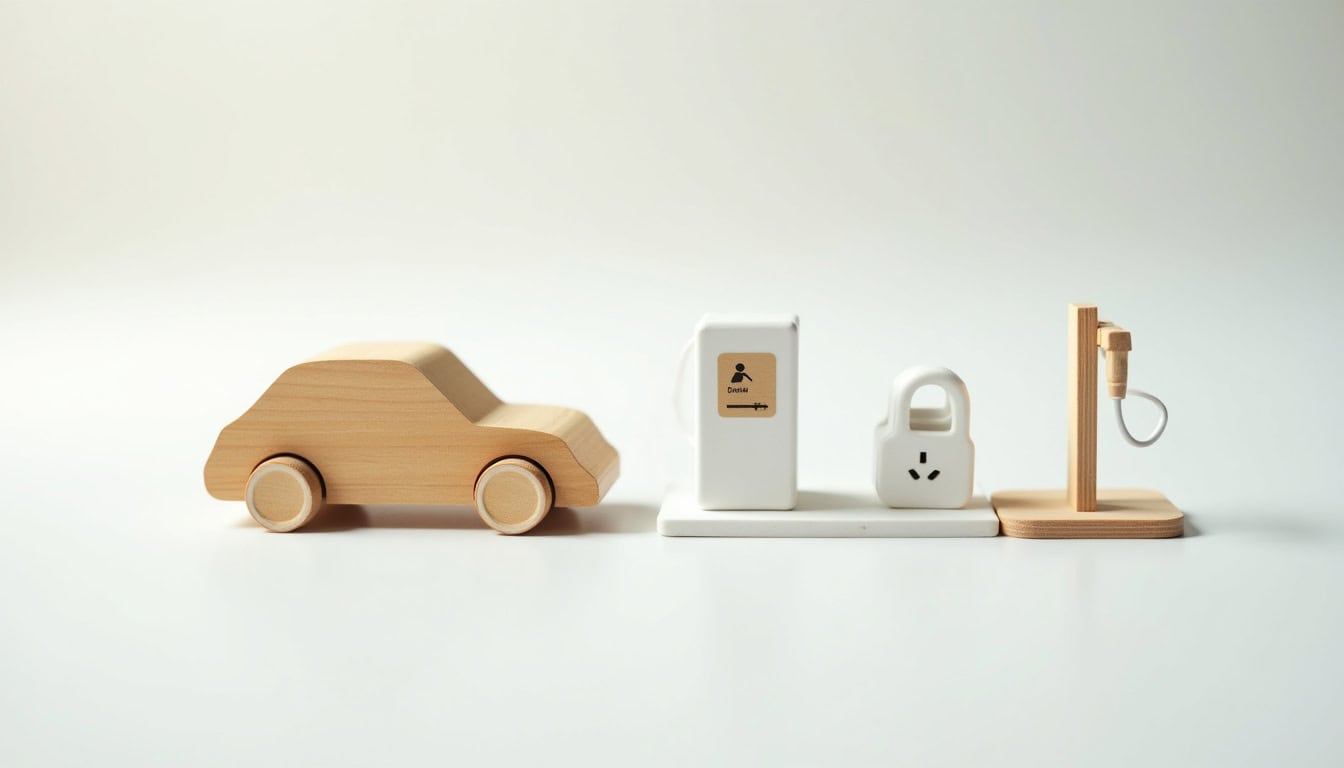 Infographie des étapes d’installation d’une borne de recharge à Oye-Plage