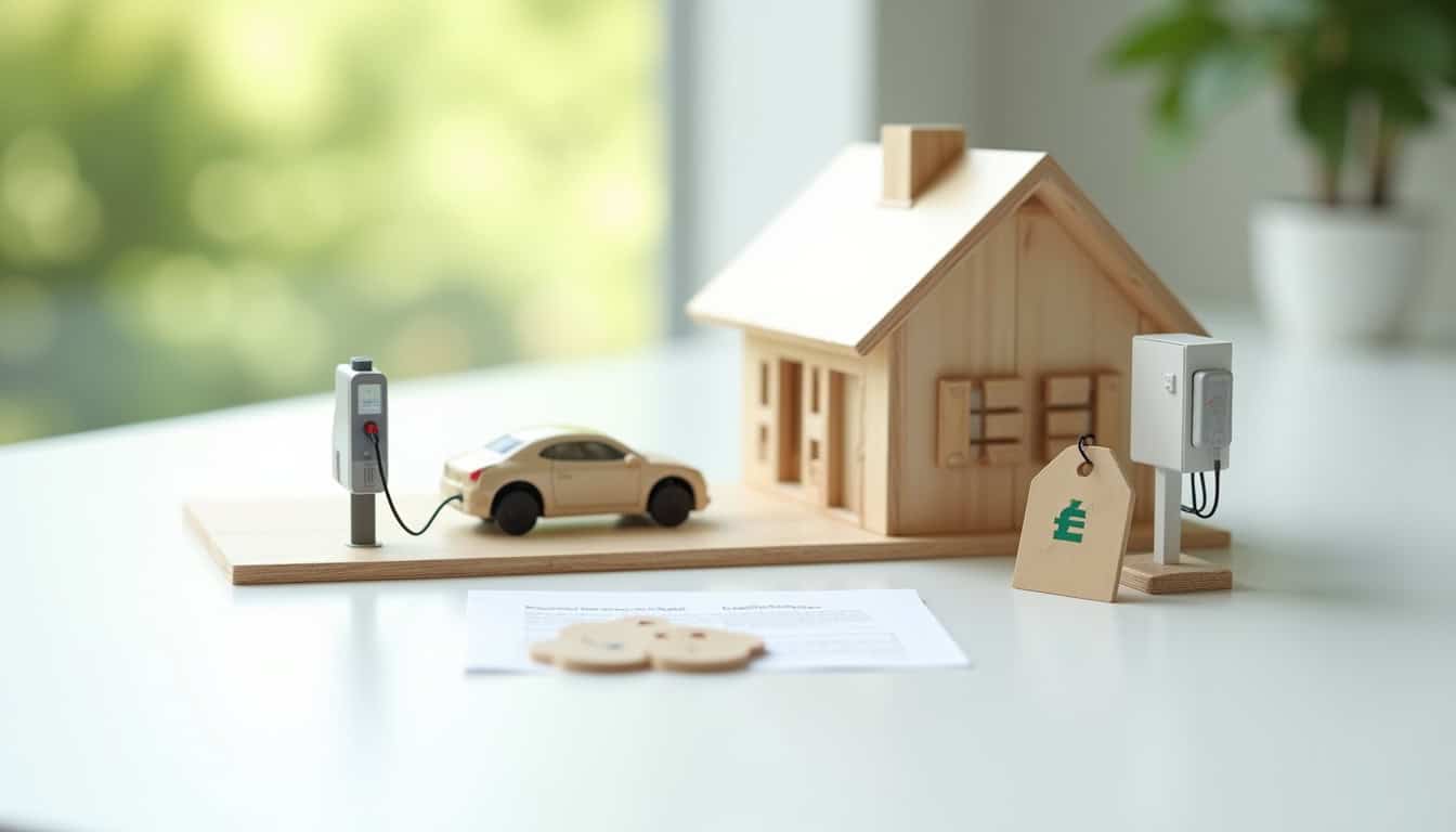 Infographie illustrant les aides financières disponibles pour l'installation d'une borne de recharge à Donnery