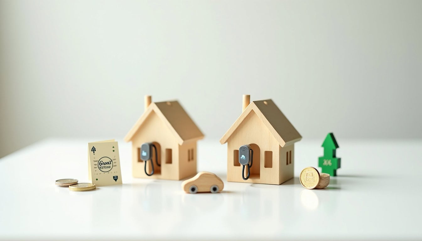 Infographie illustrant les aides financières disponibles pour l'installation d'une borne de recharge à Huttenheim
