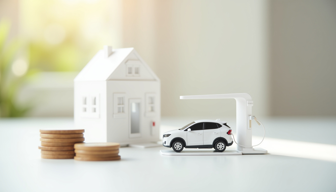 Infographie illustrant les aides financières disponibles pour l'installation d'une borne électrique en France