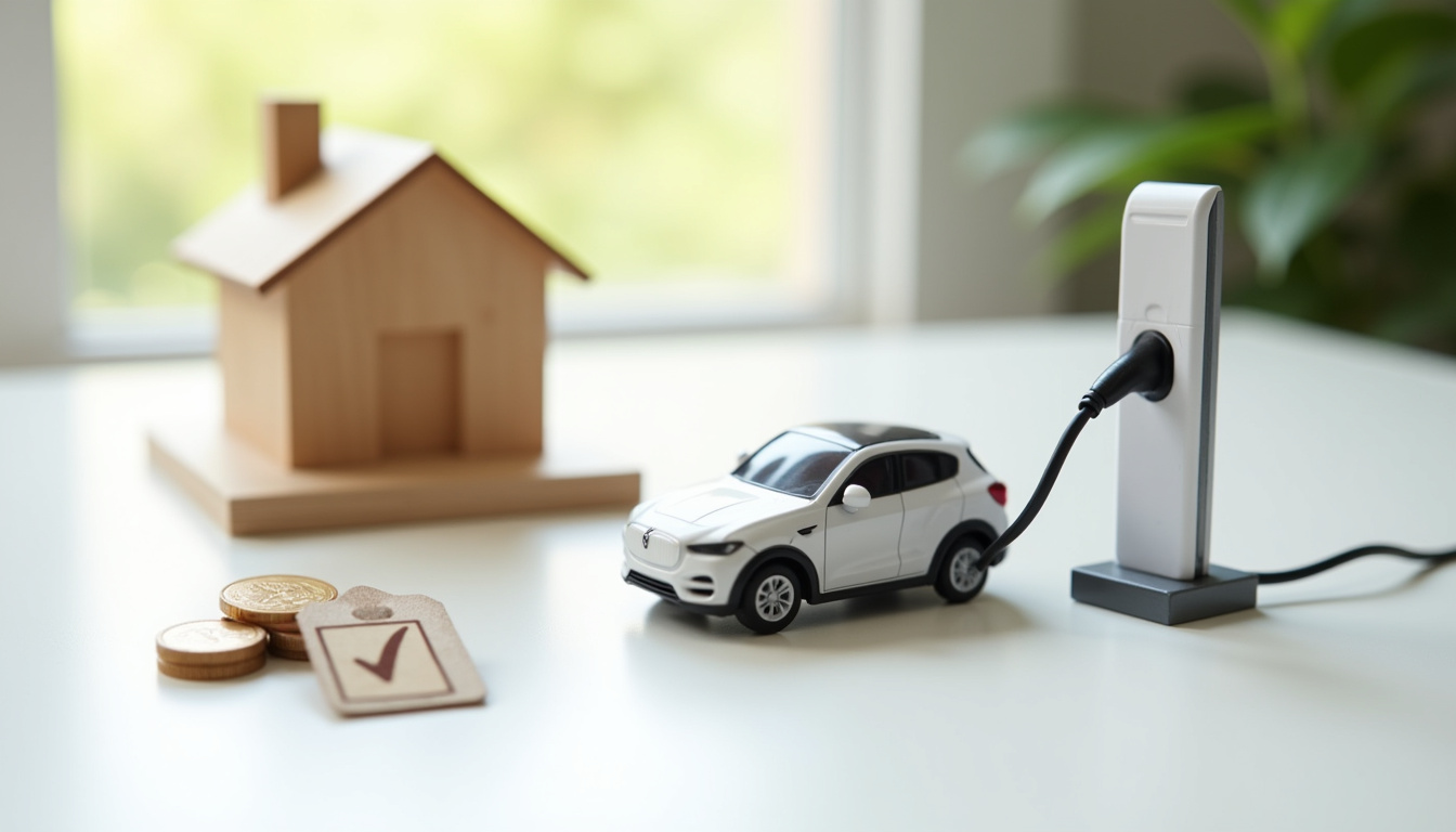 Infographie illustrant les aides financières disponibles pour l'installation d'une borne électrique en France