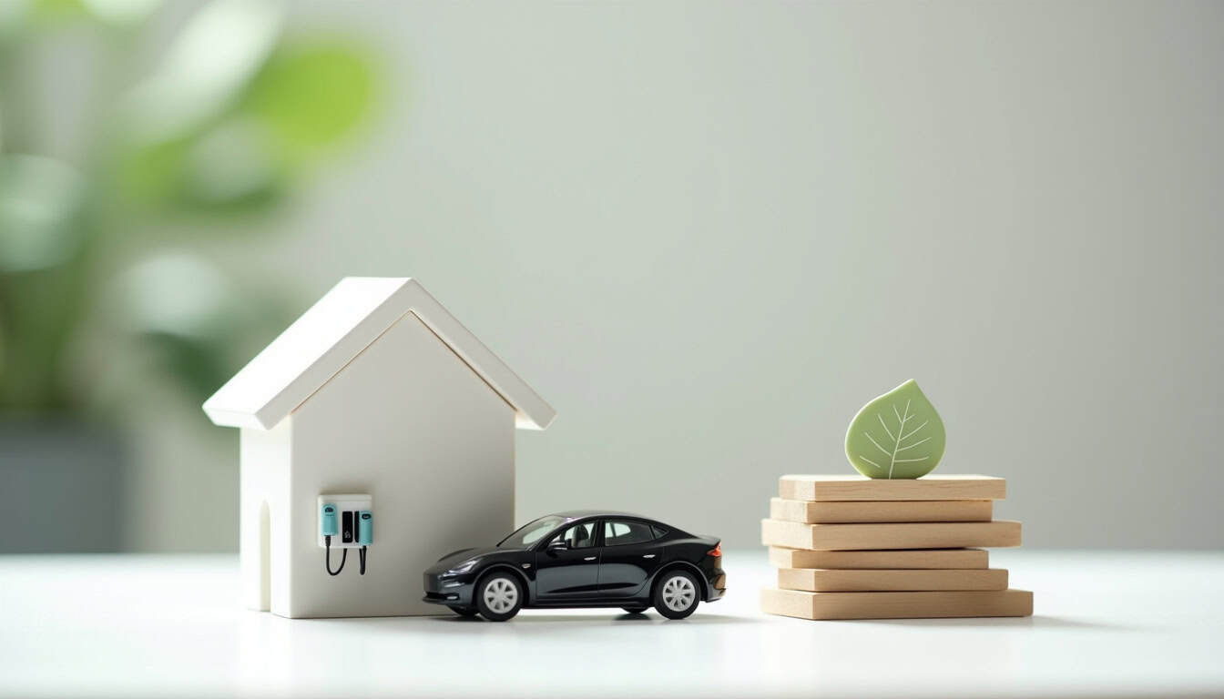 Infographie illustrant les aides financières pour l'installation d'une borne de recharge à Cernay