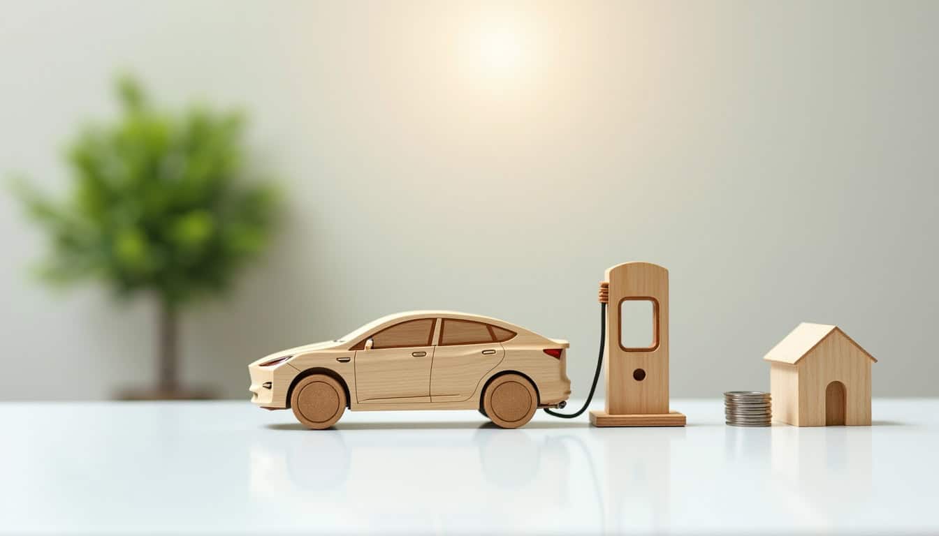 Infographie illustrant les aides financières pour l'installation d'une borne de recharge à Chabris