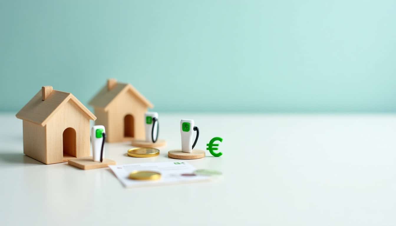 Infographie illustrant les aides financières pour l'installation d'une borne de recharge à Le Fœil