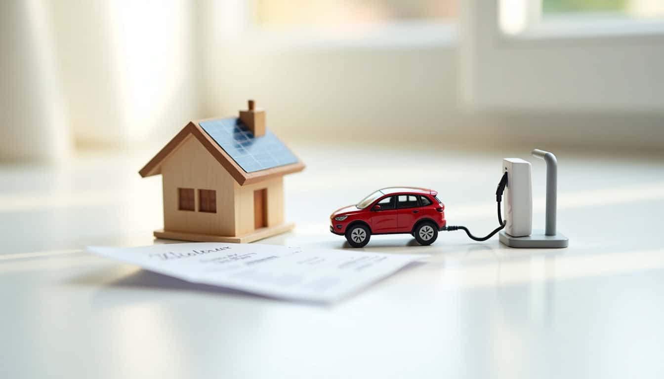 Infographie illustrant les aides financières pour l'installation d'une borne de recharge à Montsenelle: crédit d'impôt, TVA réduite, prime Advenir