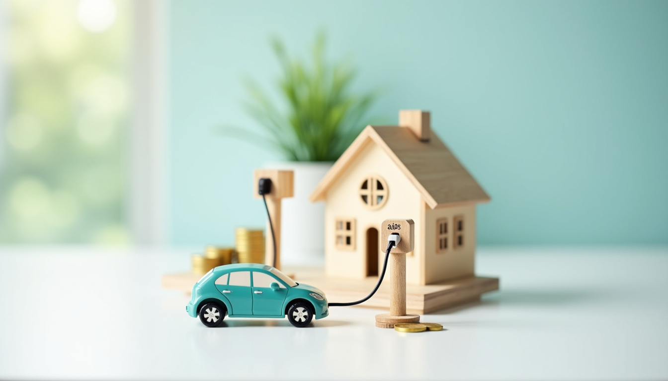 Infographie illustrant les aides financières pour l'installation d'une borne de recharge à Toufflers