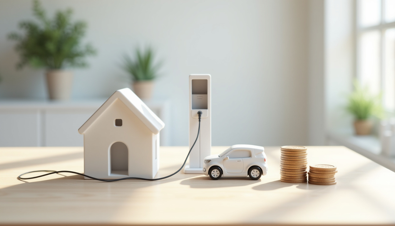 Infographie illustrant les aides financières pour l’installation d’une borne de recharge électrique en 2026