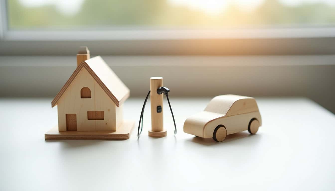 Infographie illustrant les aides financières pour l'installation d'une borne de recharge électrique