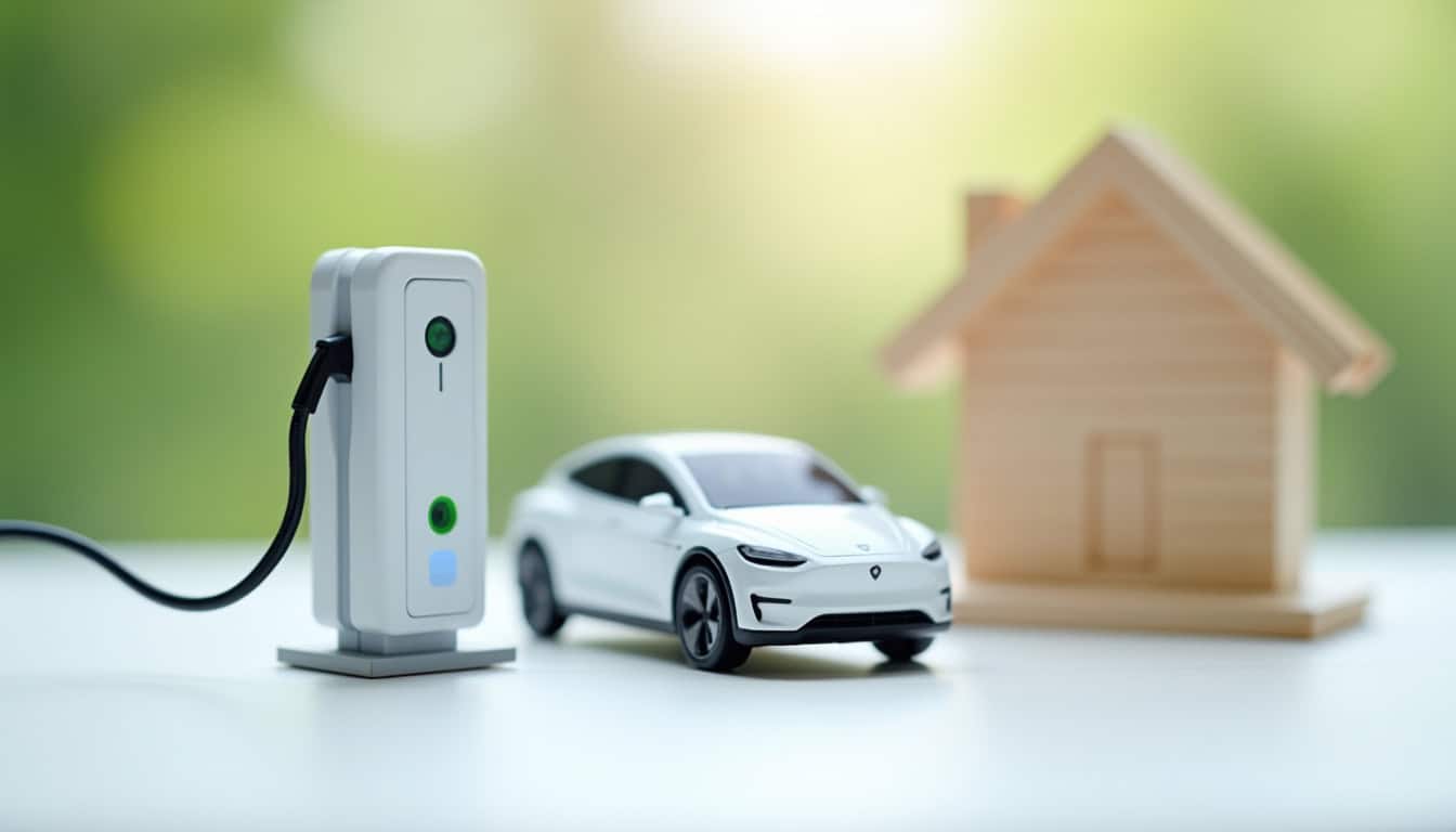 Infographie illustrant les aides financières pour l'installation d'une borne de recharge électrique