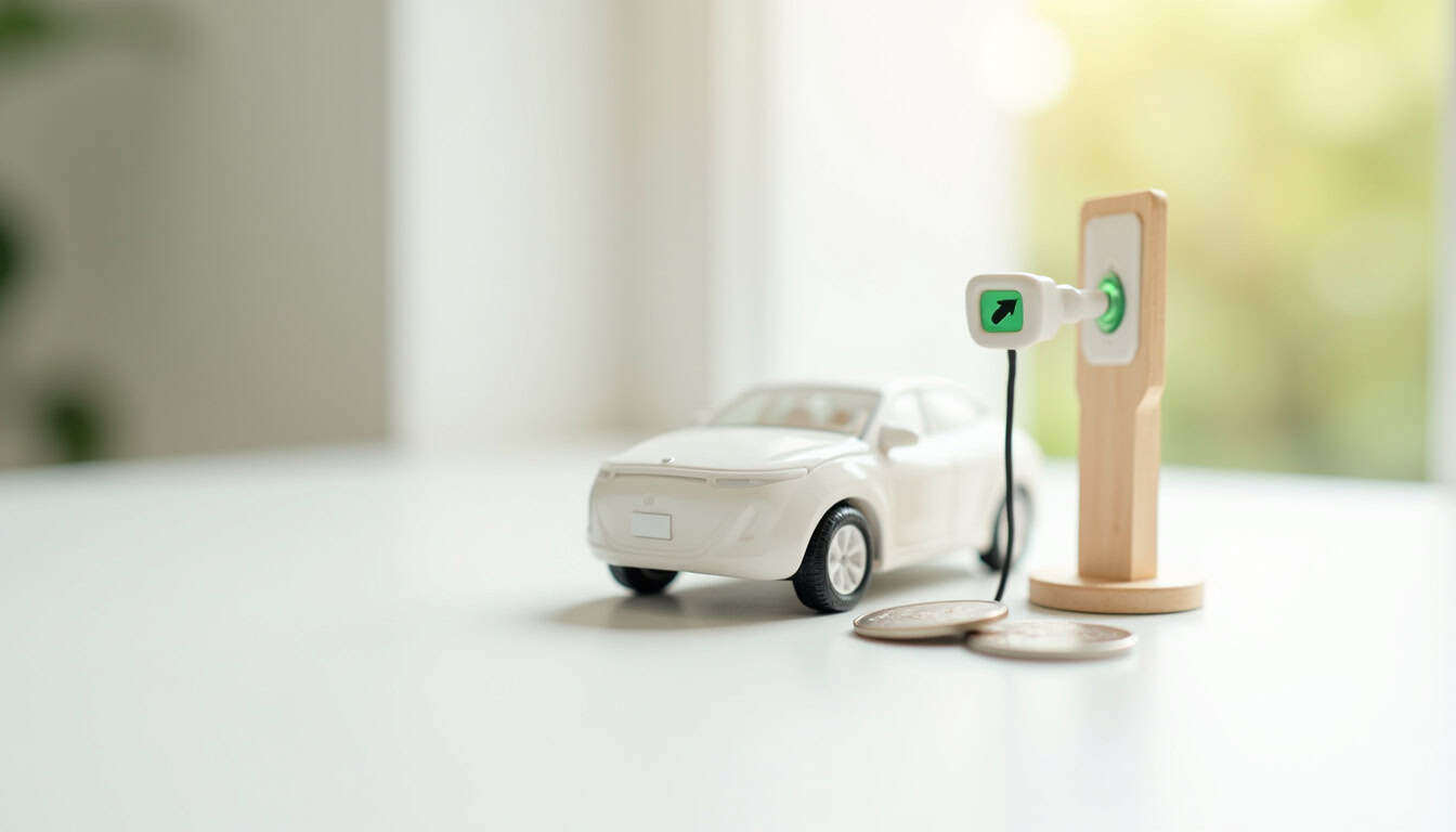 Infographie illustrant les aides financières pour l'installation d'une borne de recharge électrique