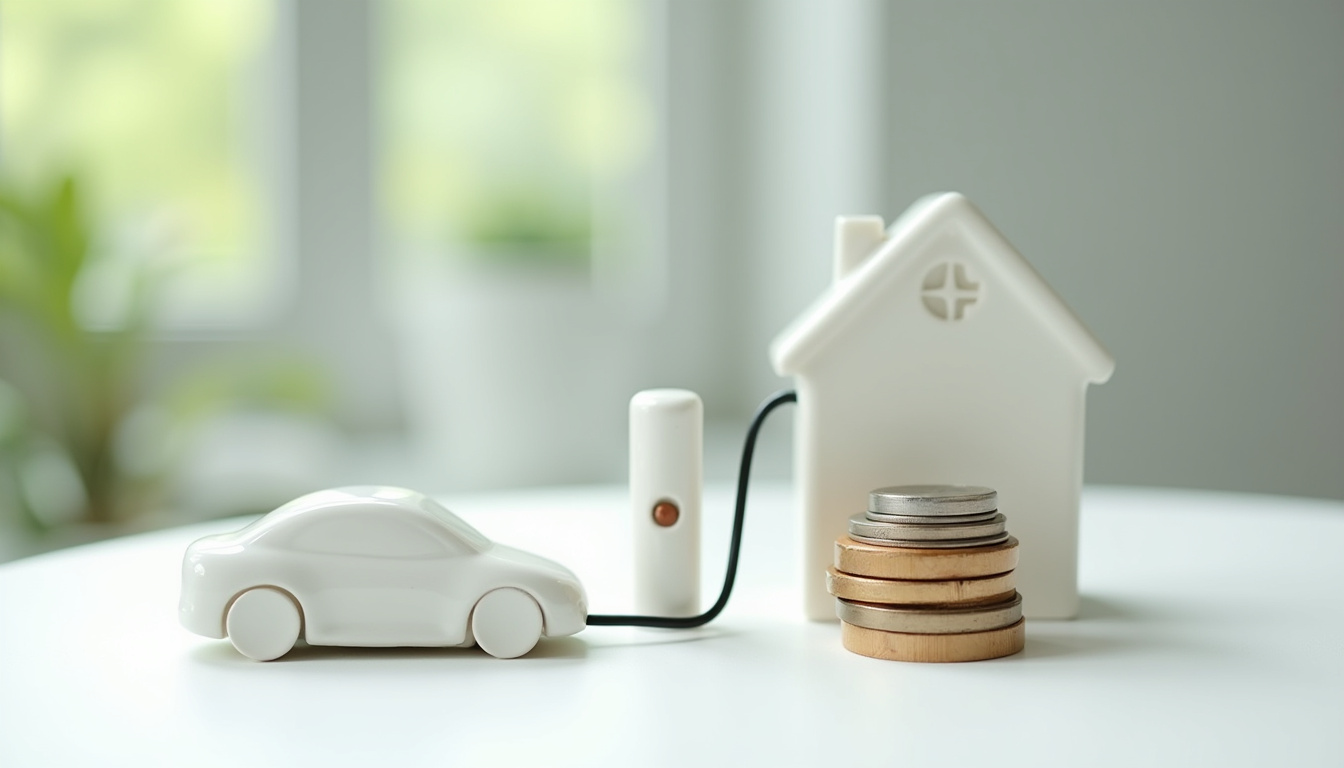 Infographie illustrant les aides financières pour l'installation d'une borne de recharge électrique