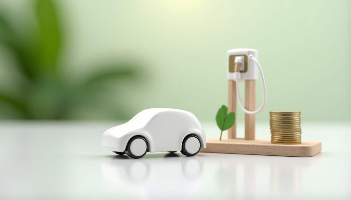 Infographie illustrant les aides financières pour l'installation d'une borne de recharge