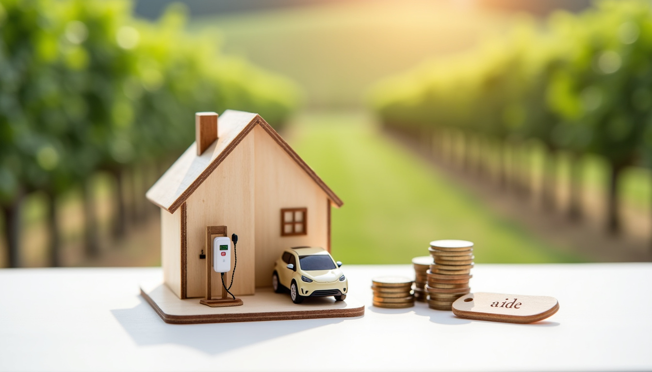 Infographie illustrant les aides financières pour l'installation d'une borne électrique à Gevrey-Chambertin