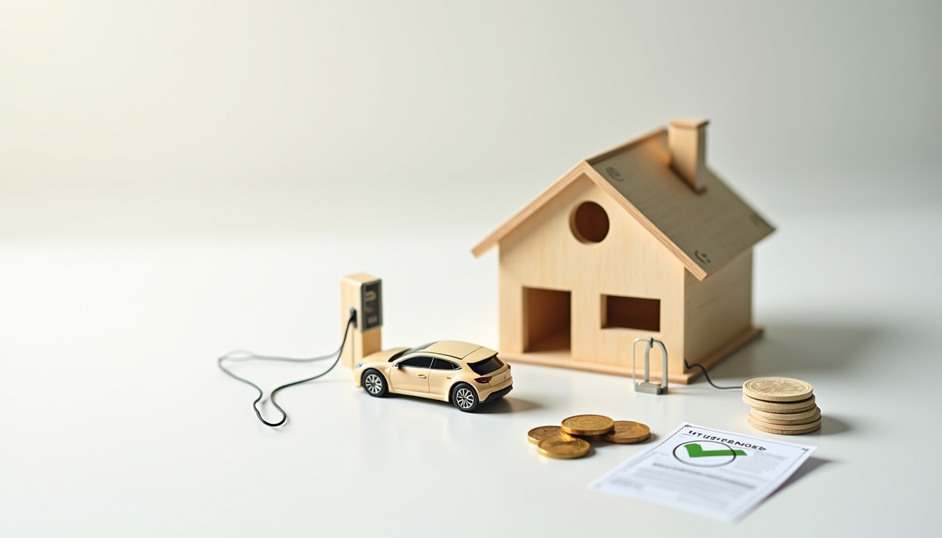 Infographie illustrant les aides financières pour l'installation d'une borne électrique à Langoiran