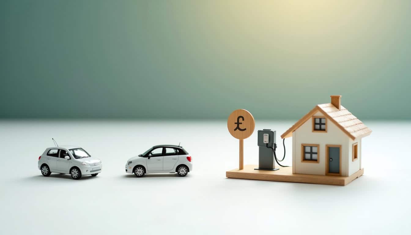 Infographie illustrant les aides financières pour l'installation d'une borne électrique à Puisserguier