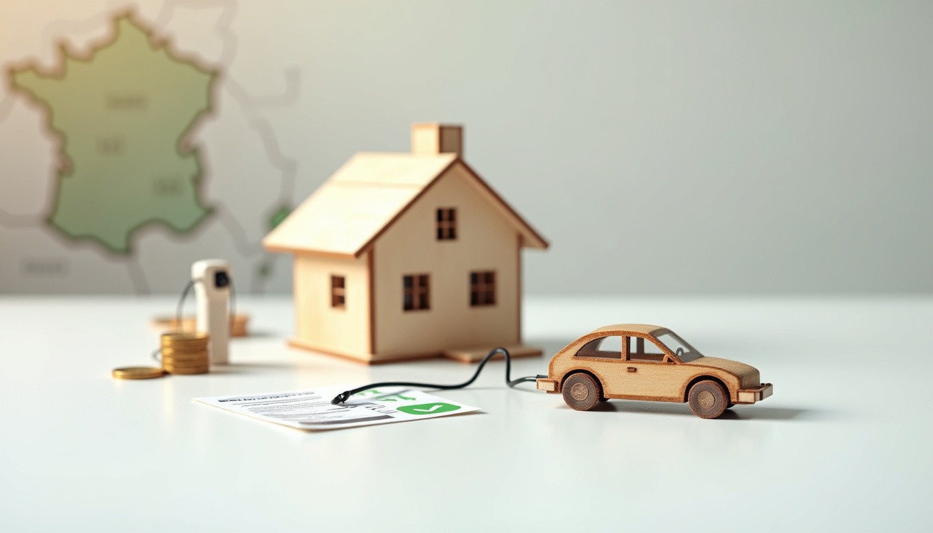 Infographie illustrant les aides financières pour l'installation d'une borne électrique en Allier