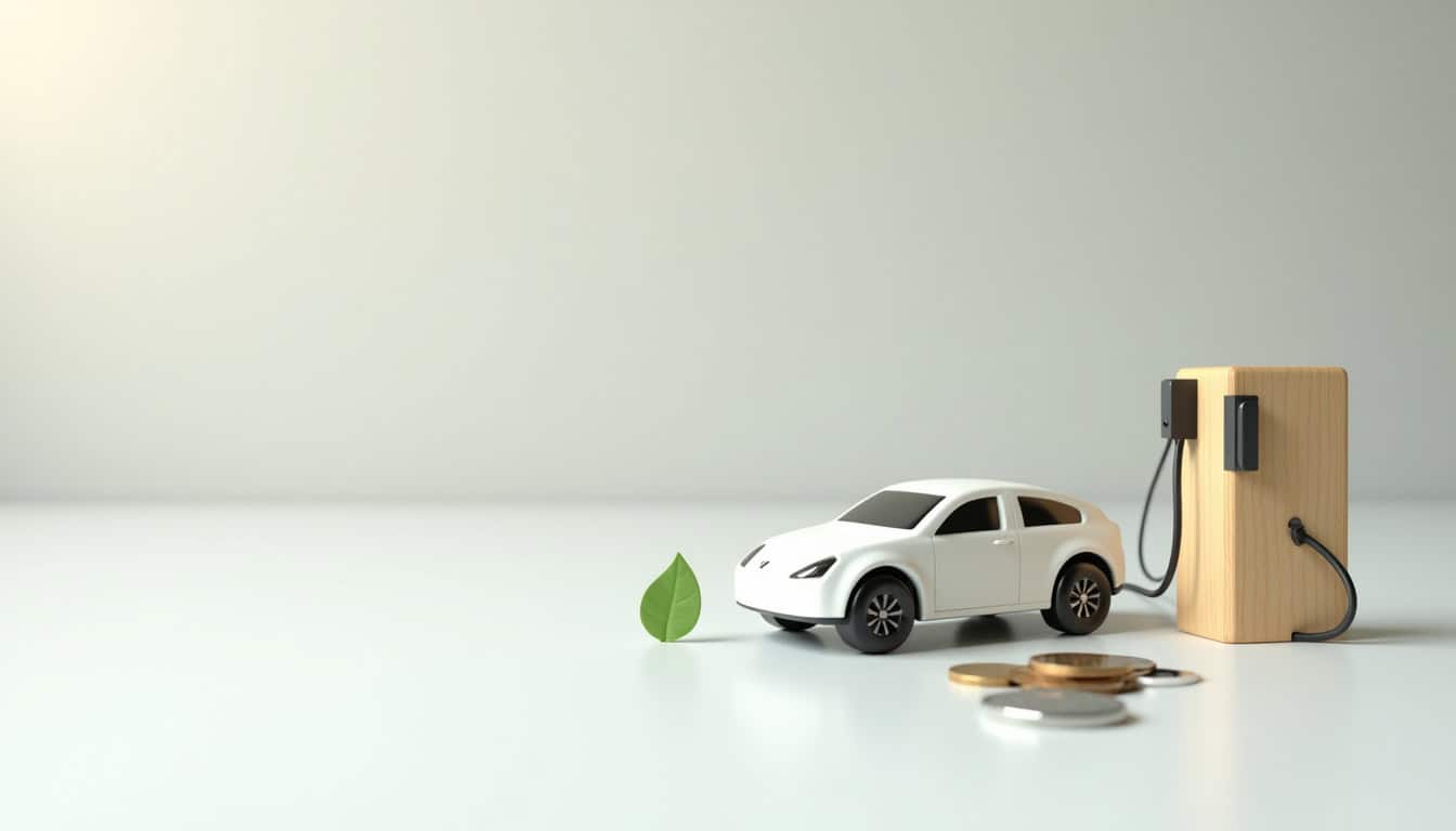 Infographie illustrant les aides financières pour l'installation d'une borne électrique